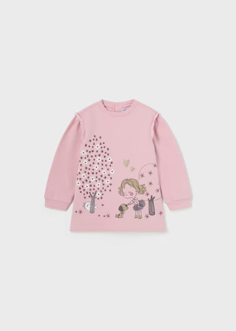 AW23 Mayoral Pink Jumper Dresd