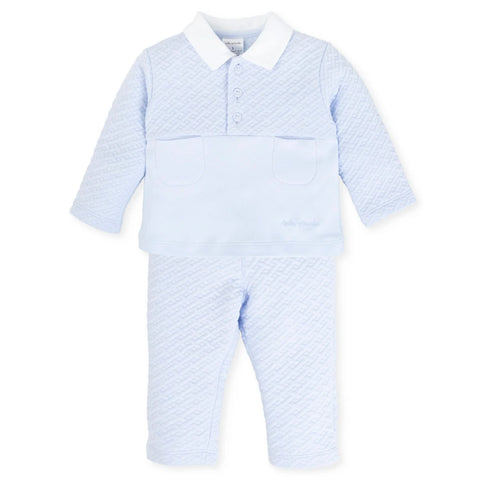 AW23 Tutto Piccolo Baby Blue Two Piece Set
