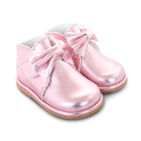 Borboleta Metallic Pink Sharon Boots