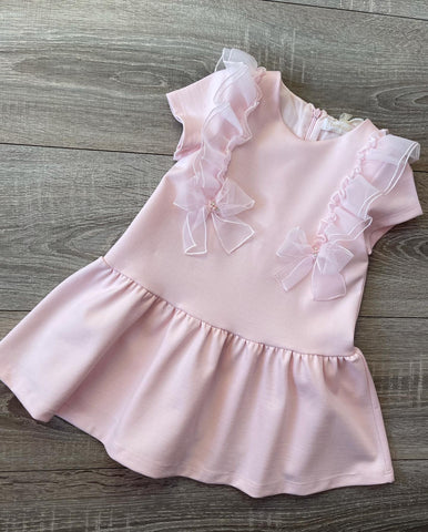 SS22 Bimbalò Pink Bow Dress